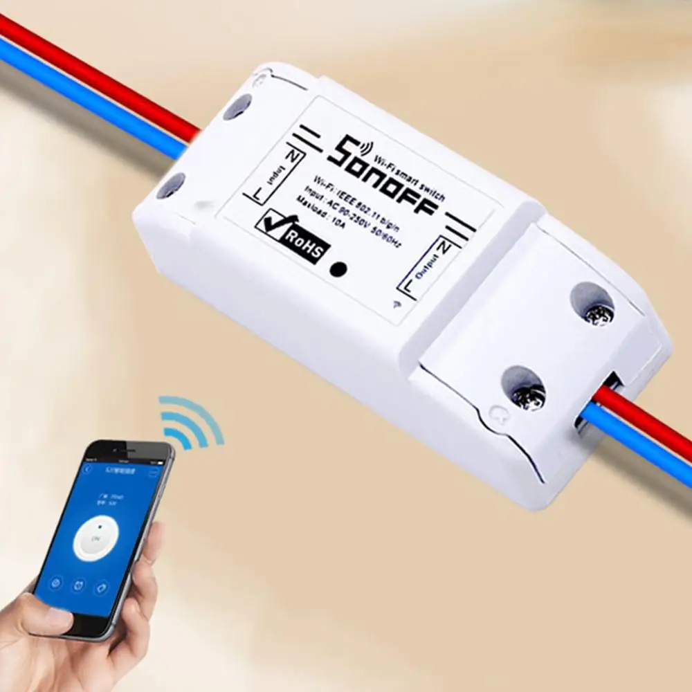 WiFi беспроводной смарт-переключатель модуль ABS оболочка розетка для DIY дома кухни
