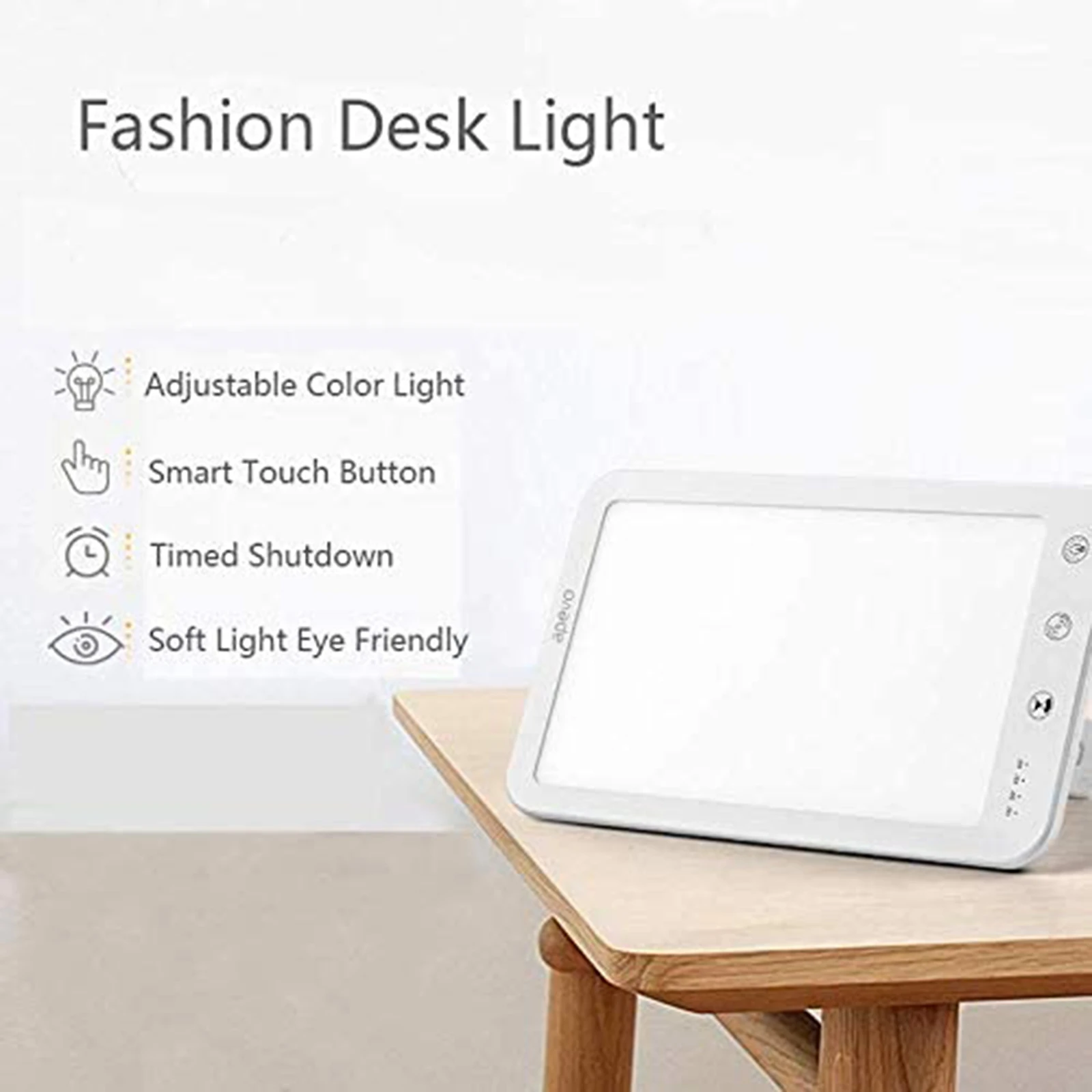 

Smart LED Desk Light Night Light 5 Mode Adjustment Reading Infinite Dimming Lamp Eye Friendly Lamp For Office Home Study Work