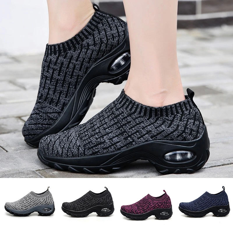 

Easy Women's Daily Walking Shoes Comfy Breathable Casual Sports Shoes Fashion Comfortable No-Slip Walking Shoe