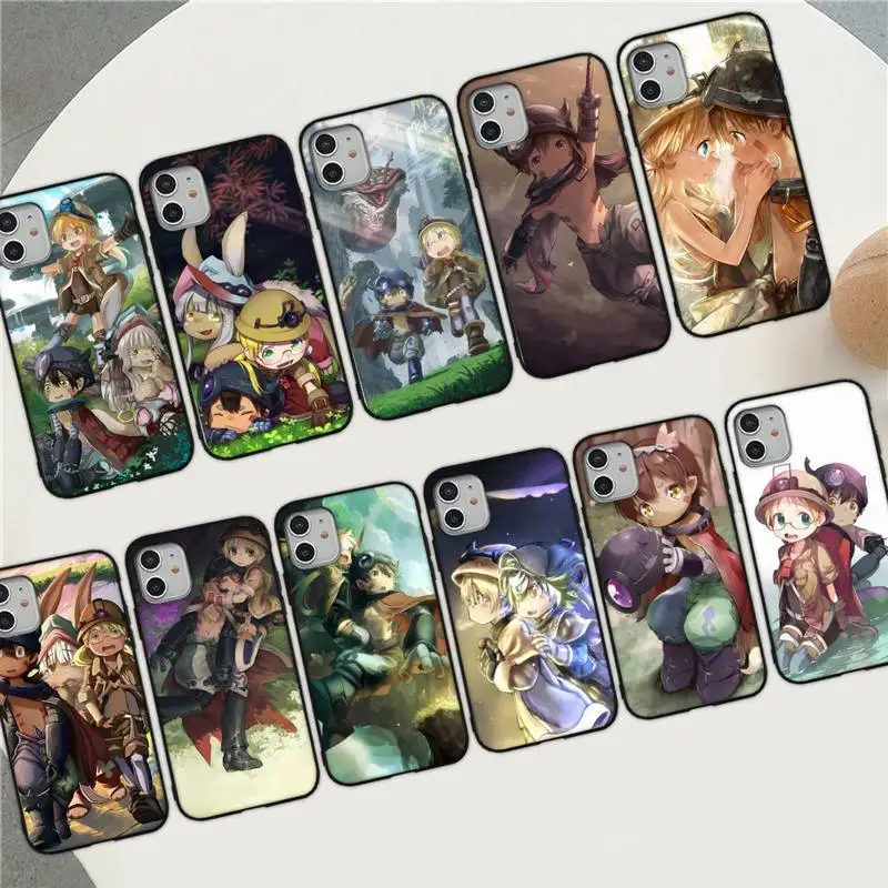 

Made in abyss Phone Case for iPhone 11 12 13 mini pro XS MAX 8 7 6 6S Plus X 5S SE 2020 XR cover