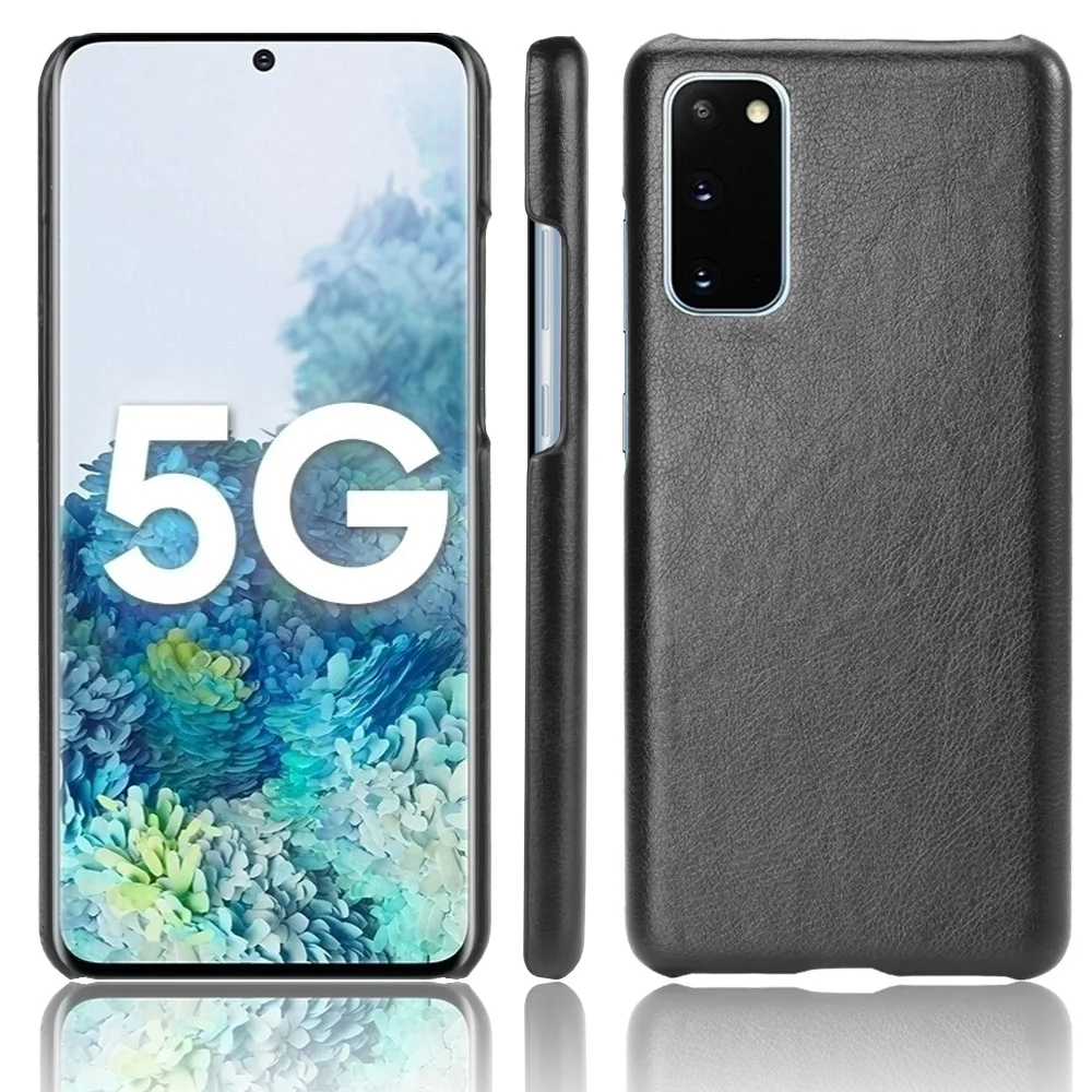 Точный вырез личи кожаный чехол для Samsung Galaxy S20 FE A21S A31 A51 A71 A81 A91 M31s A52 A32 A72 5G