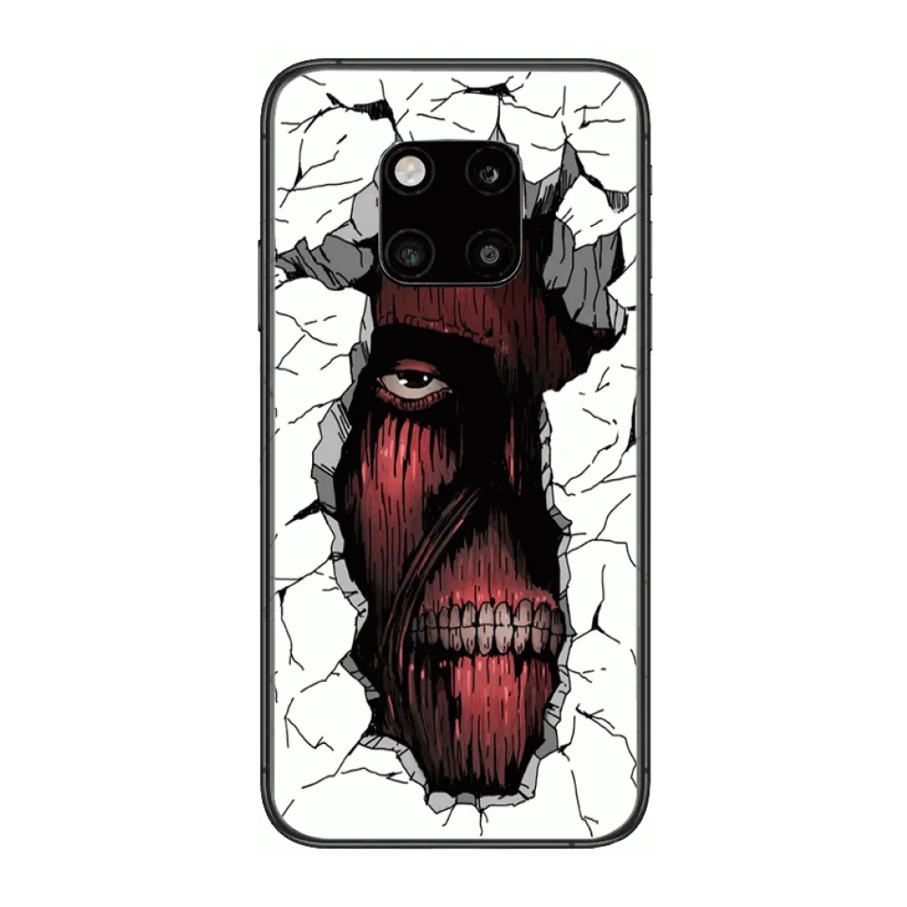 

HD Popularity Titan Phone Case For Huawei mate 30 10 20 40 Lite Smart Z Pro Black Etui 3D Coque Painting Hoesjes case