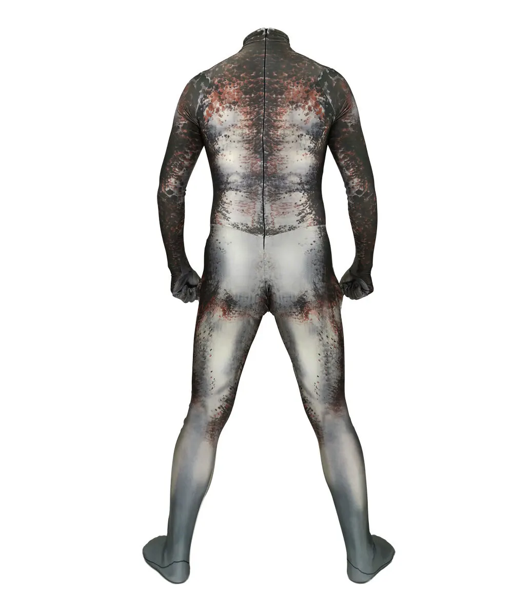 Мужской костюм хищника косплей 3D принт спандекс Zentai мужской Базовый супергероя