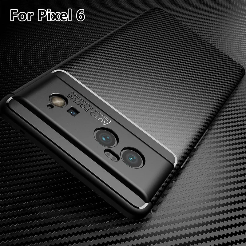 For Cover Google Pixel 6 Case For Google Pixel 6 Capas Phone Bumper Back Shockproof TPU Cover For Google Pixel 6 Pro 6 Fundas