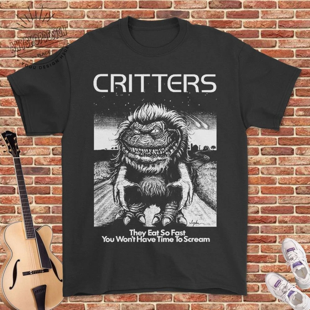 Черная футболка с рисунком животных из фильма забавный Топ подарок для друга -