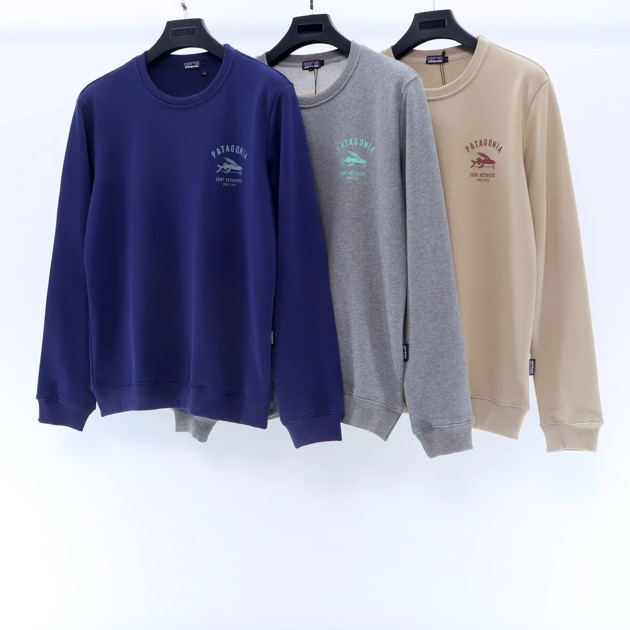 

Europe and the United States new style men and women lovers sweaters set head printing trend of simple fashion sweaters