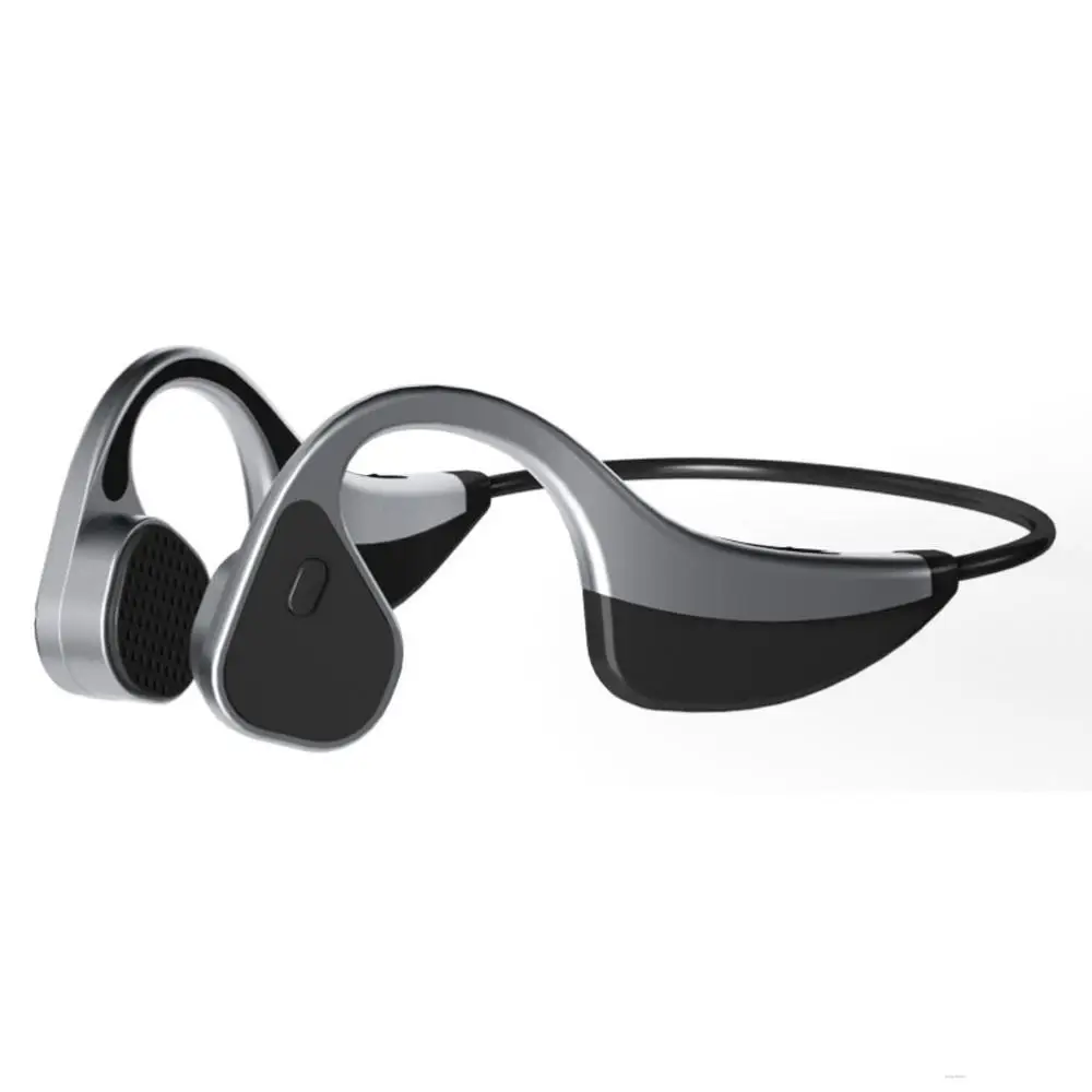 

New K8 Bone Conduction Headphones Handsfree Wireless Bluetooth 5.0 Earphone Waterproof Sports Headset HD With Microphone