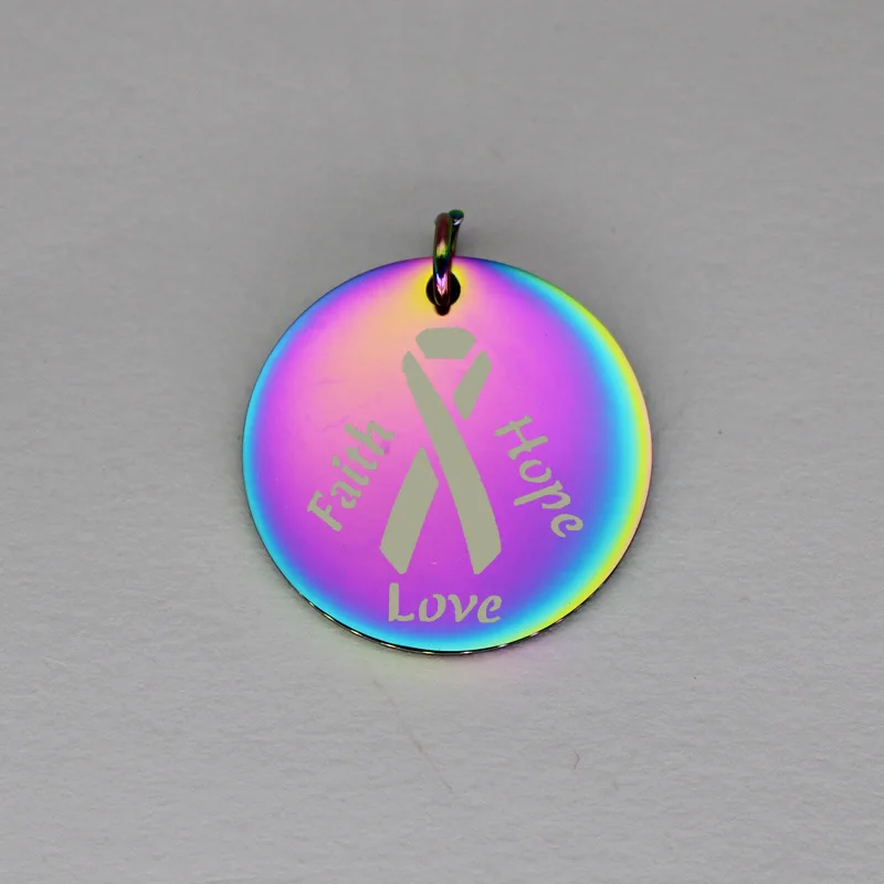 Очаровательная лента из нержавеющей стали с изображением рака Шарм подвеска