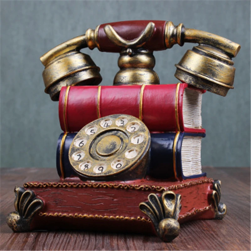 Винтажные фигурки из смолы для телефона старые грязные поделки миниатюрные