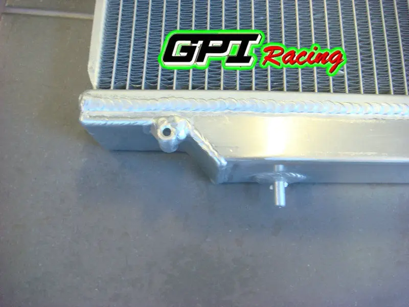 3 ряда Алюминий радиатора для NISSAN PATROL GU Y61 бензин 4.5L 97 01 AT/MT + вентиляторы|radiator for