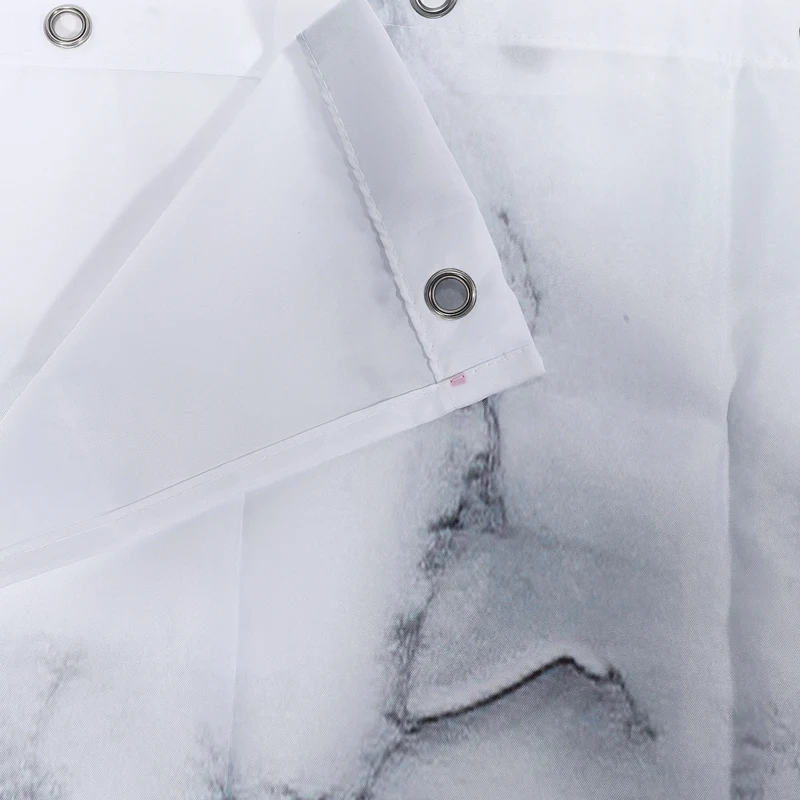 

Marble Stripe Printing Shower Curtain Household Decorative Waterproof Screen Polyester Fabric Washable Curtain
