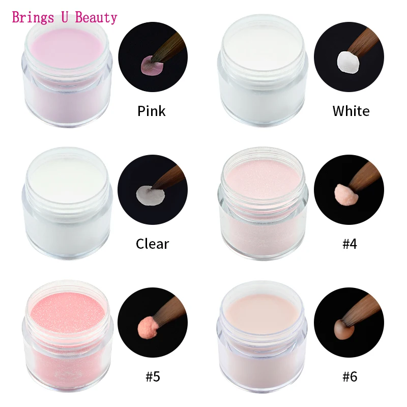 1 шт. 18 г/кор. акриловая система для наращивания ногтей Французский маникюр