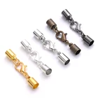 Колпачки для наконечников, застежки с карабином для ювелирных изделий сделай сам, аксессуары для изготовления аксессуаров, 10 шт.пакет 345678910 мм