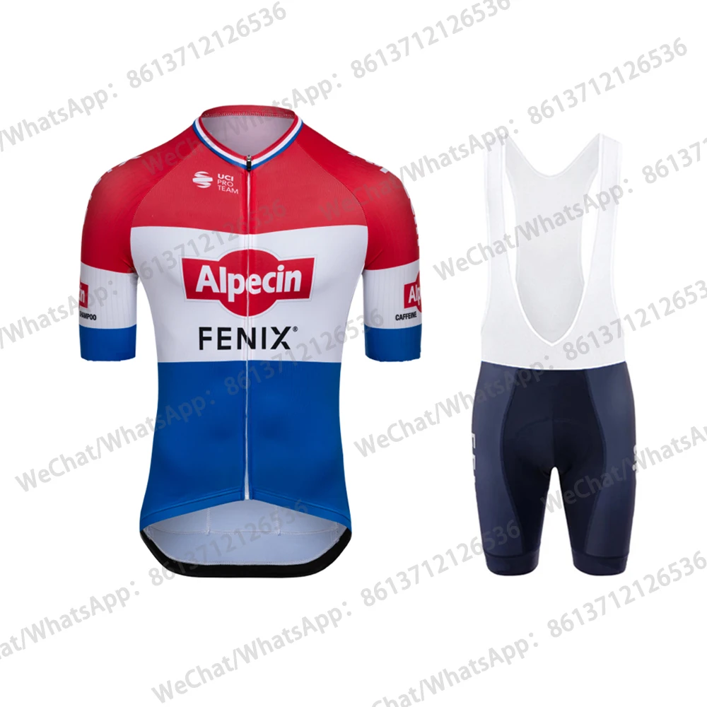 

2021 Alpecin Fenix Team Cycling Jersey Set Men Short Sleeve Road Bike Shirt Summer MTB Bicycle Bib Shorts Wear Kit Ropa Ciclismo