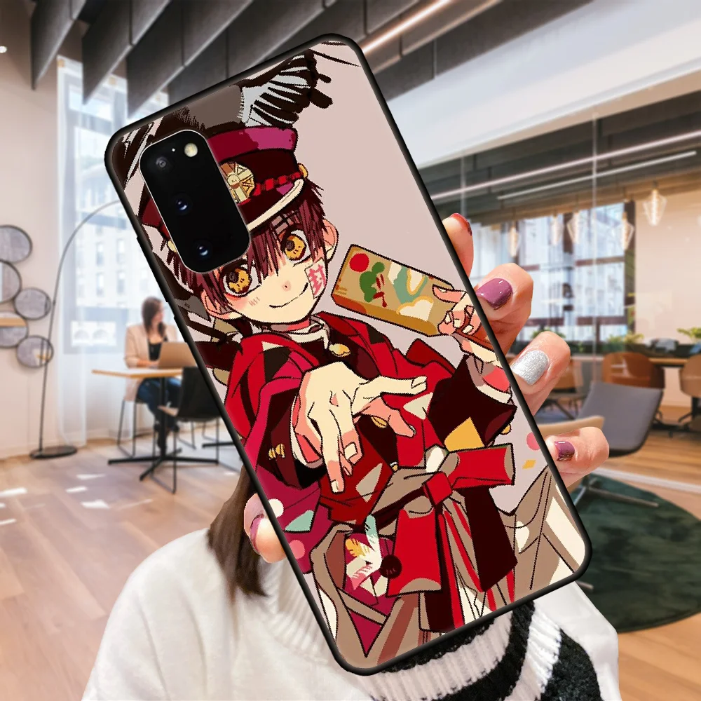 

Phone Case For SamSung Galaxy S10 S20 S7 S6 S9 S8 Plus Edge E Ultra Lite Black Cover Coque Anime Toilet-Bound Hanako-kun