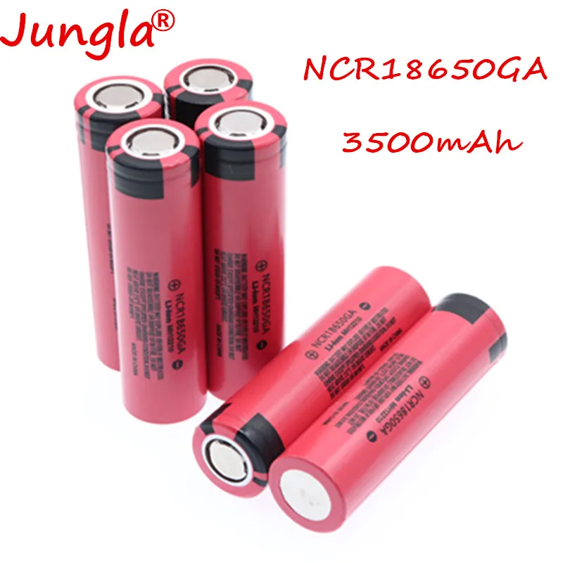 NCR 18650GA 30A разрядка 3,7 V 3500mAh 18650 аккумуляторная батарея для игрушечного фонарика Плоская верхняя литиевая батарея