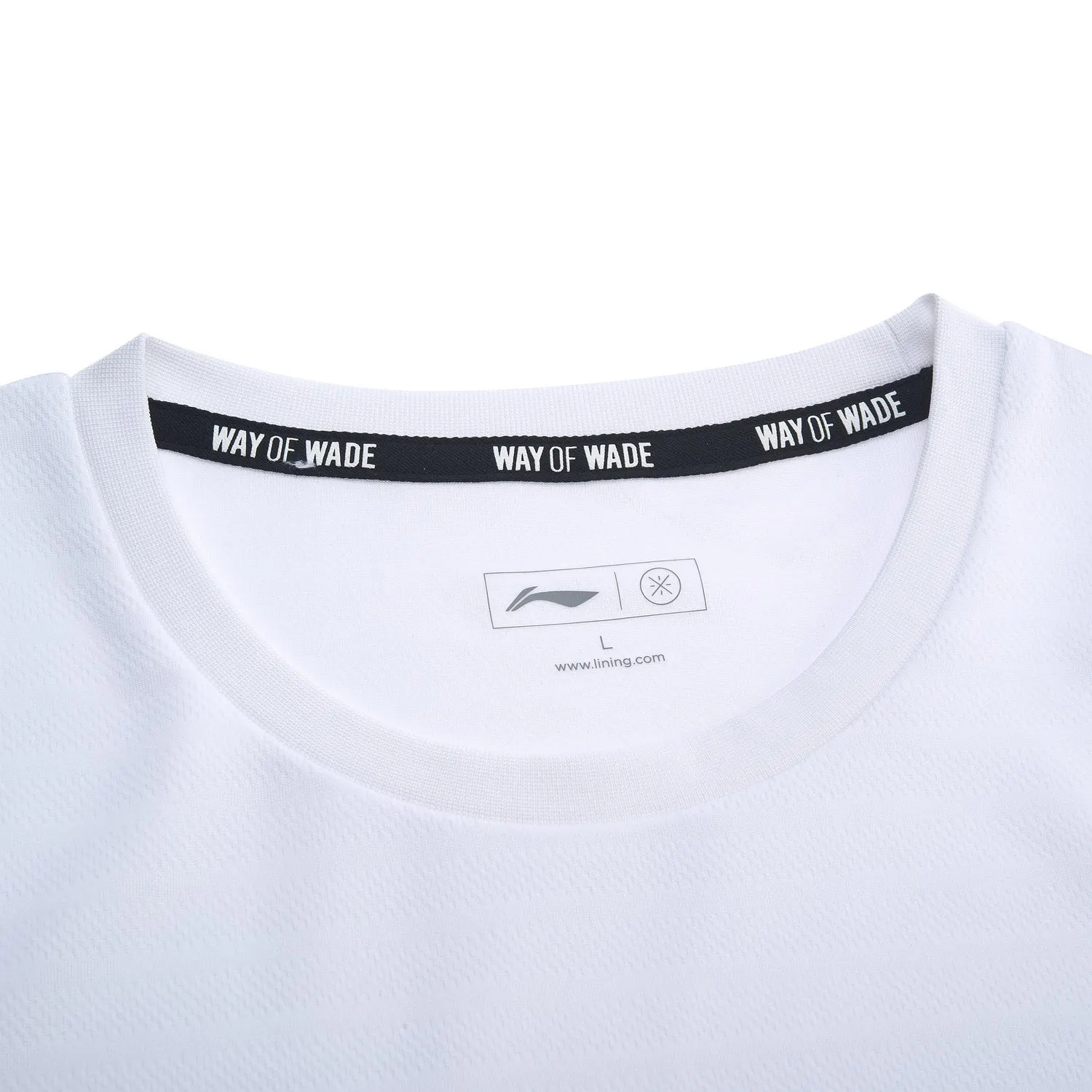 Мужские спортивные футболки серии ли нин облегающие дышащие из 100% полиэстера с