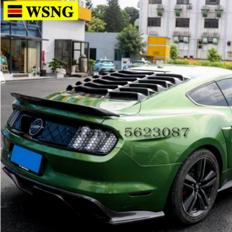 Для Ford Mustang ABS Материал спойлер заднего багажника крыла GT350 R Стиль 2015 2016 2017 авто