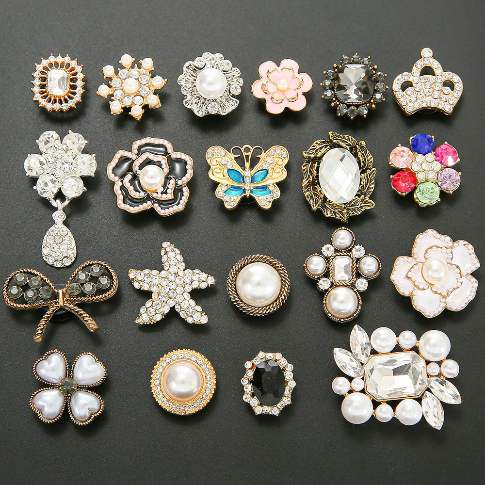 

24pcs for Charms Women Sandals Decorations Pearl Fashion Modern Designer Shoes Cute Accessories for Jibz shoe