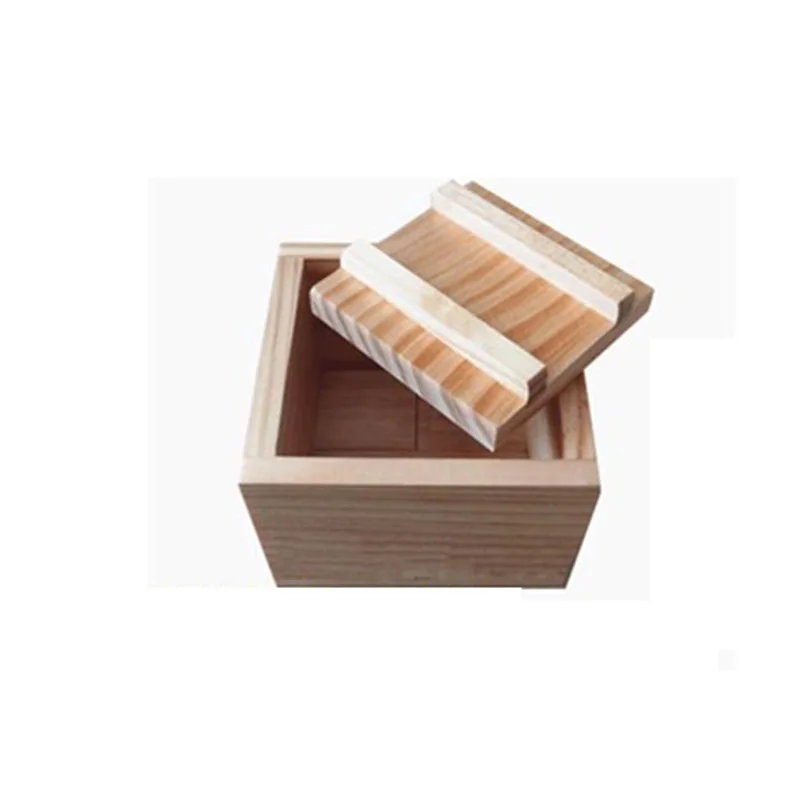 Пресс форма Tofu из древесины для приготовления домашнего риса в рулоне коврик