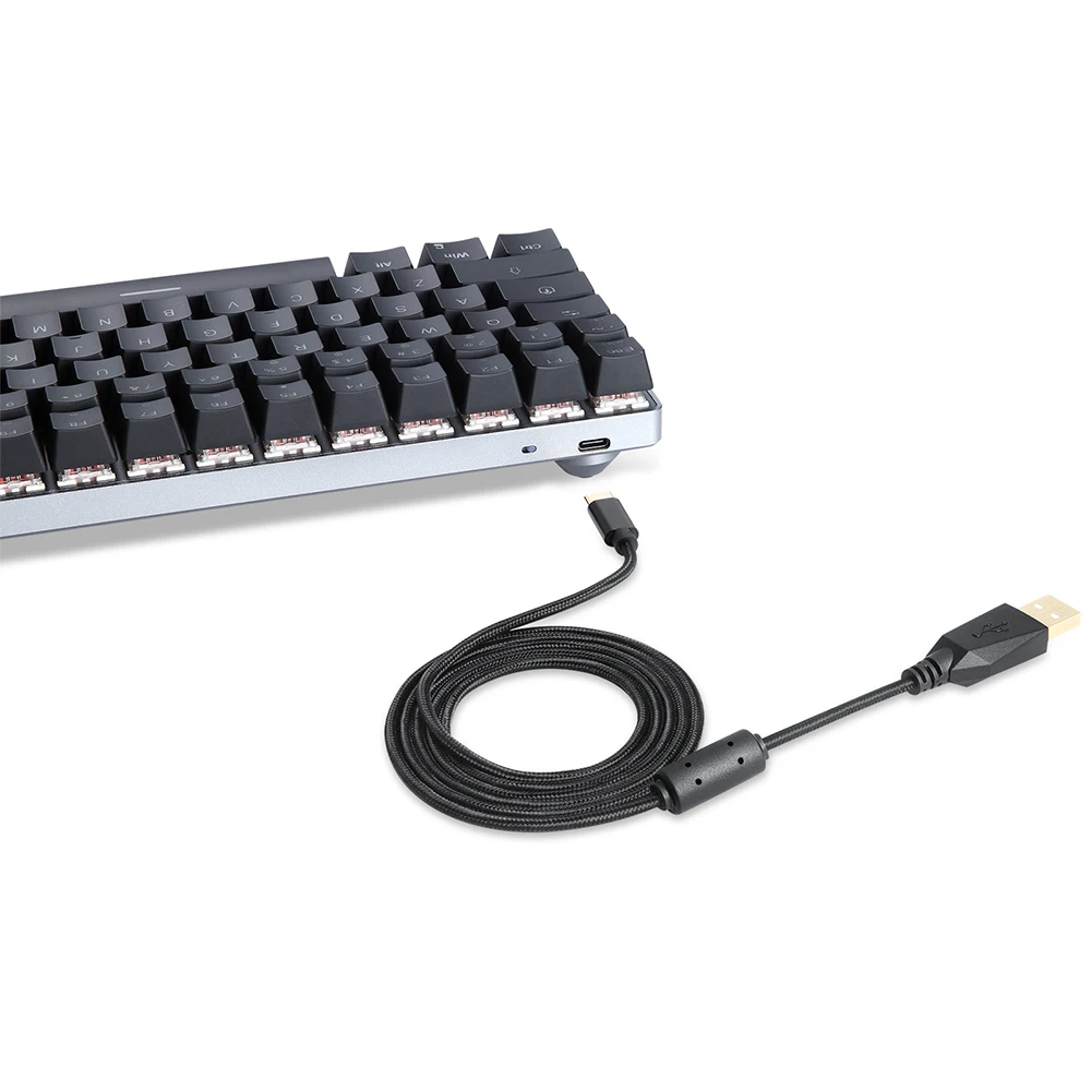 Motospeed K1 Mechanical Keyboard 100 Key Wireless Blue witch Gaming Keyboard For Computer Desktop  Gamer Russian Spanish