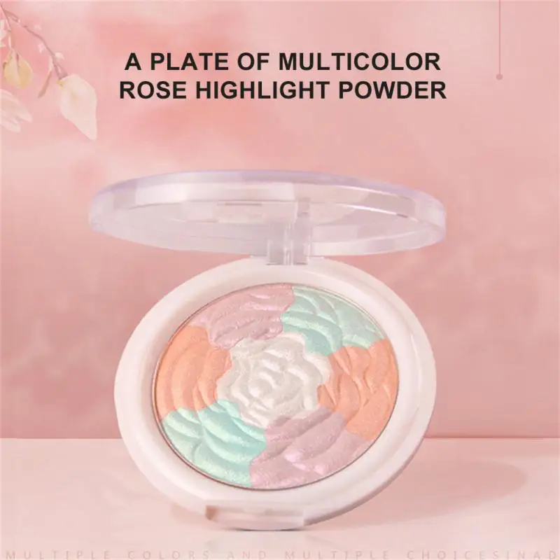 

BSIMONE 3 Colors Highlighter Powder Glitter Palette Makeup Glow Face Contour Shimmer Illuminator Ginger Highlight Cosmetics