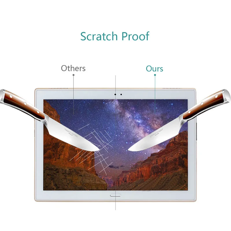 Защитное стекло закаленное HD для Lenovo Tab 4 10 Plus 9H 0 33 мм Защитная пленка экрана TB X704F