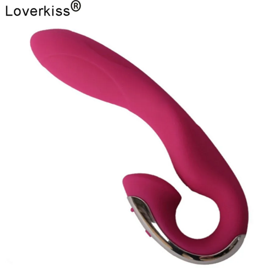 Многоскоростной страпон Loverkiss вибратор для точки G Вагинальный Массажер Женский