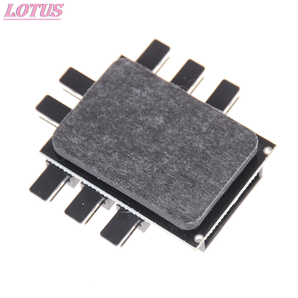 

IDE Molex 1 To 8 Multi Way Splitter Cooler Cooling Fan Hub 3pin 12V Power Socket PCB Adapter 2 Level Speed Control PC Computer
