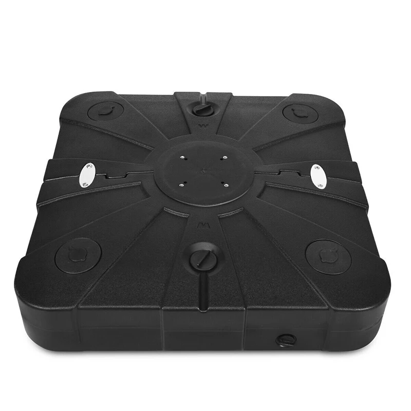 

220 Lbs Offset Patio Umbrella Base with Wheels Sand Water Easy To Fill and Empty High Quality PE Material Offset Umbrella Base