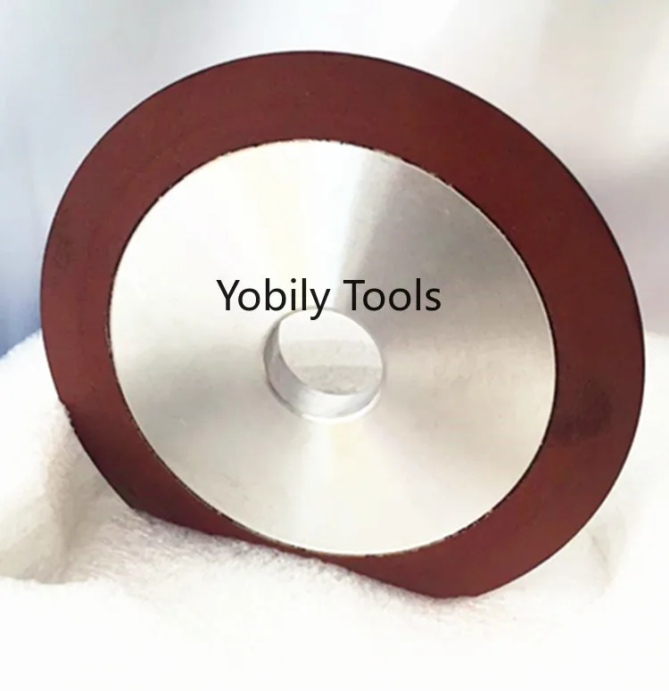 Алмазная смола одинарный конический шлифовальный круг 100x20x30 градусов для