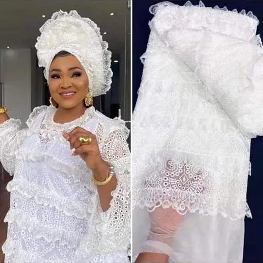 

Африканский 3D шифоновое платье, фатиновое платье, Сетчатое кружево 2020 высокое качество Лидер продаж нигерийские кружева сеточка для свадеб...