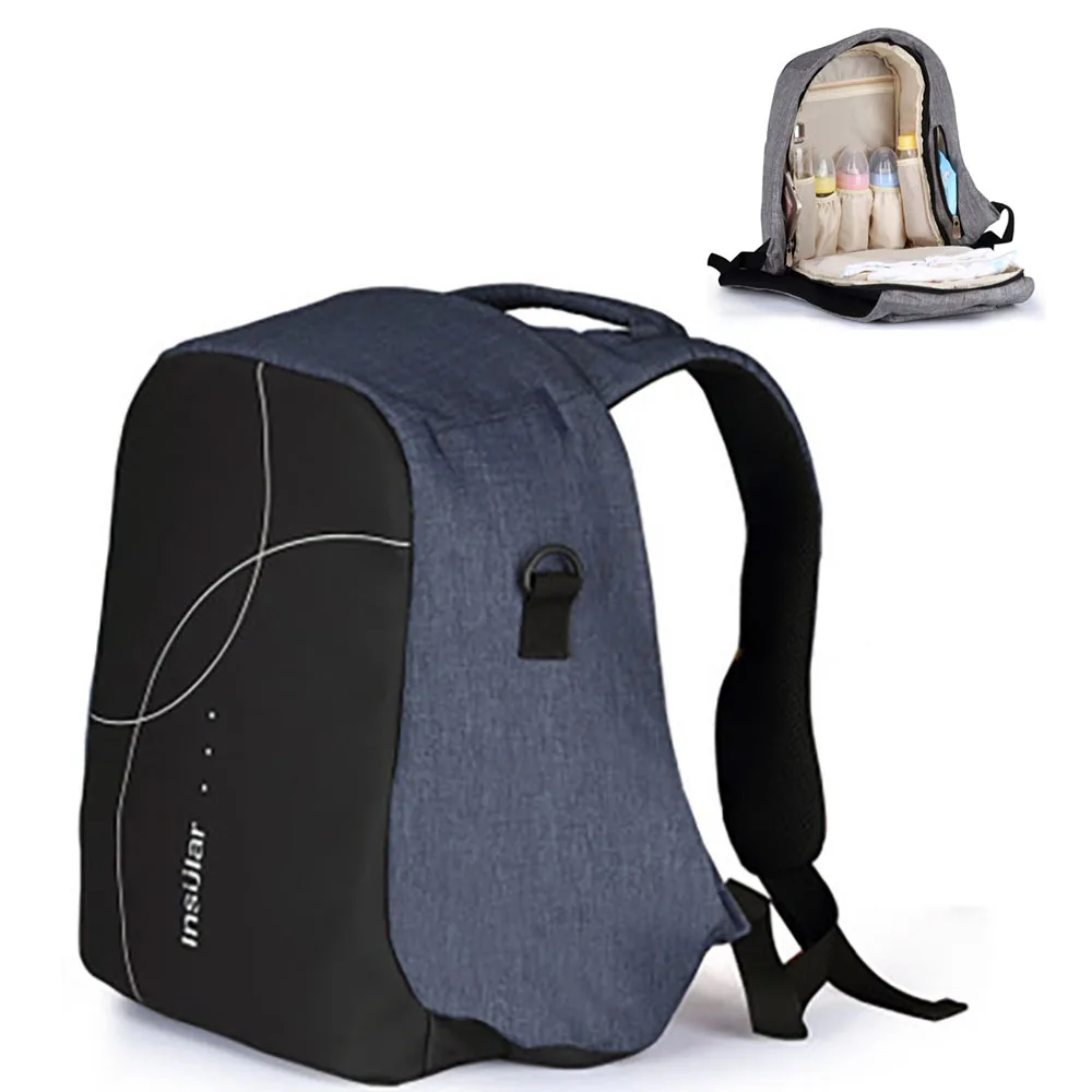 Сумка для подгузников рюкзак папы мам сумка детских колясок водонепроницаемая