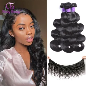 Перуанские волнистые 100% человеческие волосы, 34 пряди, натуральные черные, не Реми волосы для наращивания, 8-30 дюймов, бесплатная доставка, модная красота