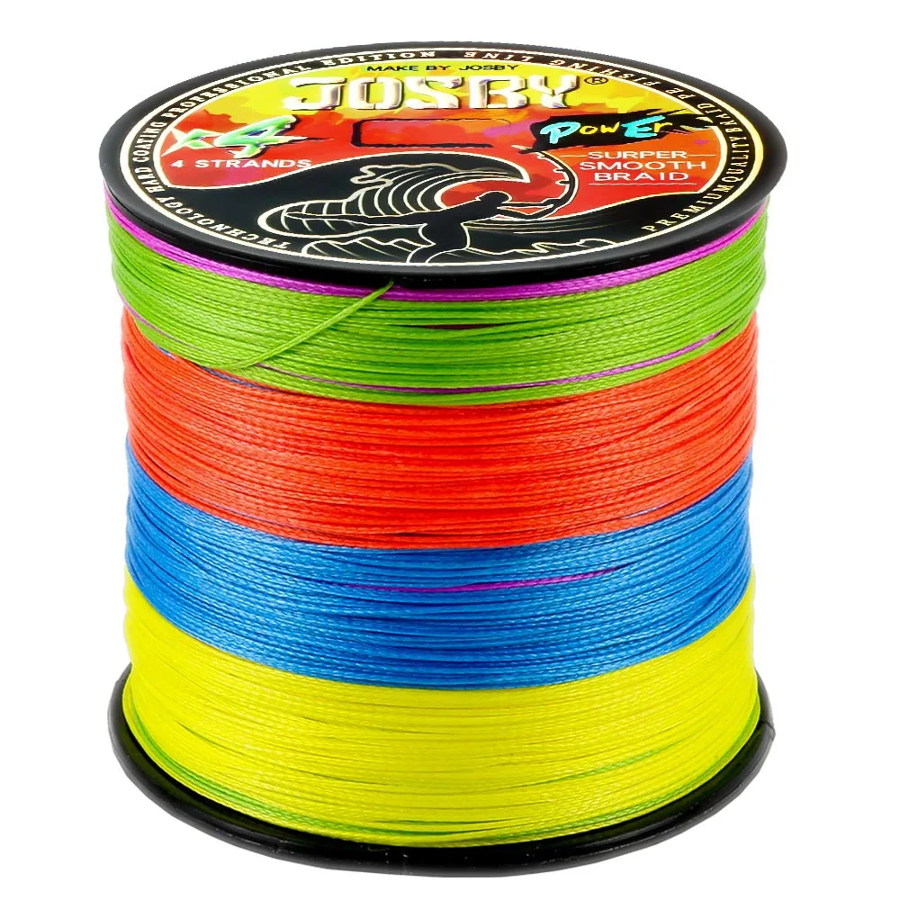 

JOSBY 4/8 BStrands Pesca Fly Fishing Line 10-100LB 300M 500M Multifilament Wire Carp Sea Saltwater Weave Extreme Japan
