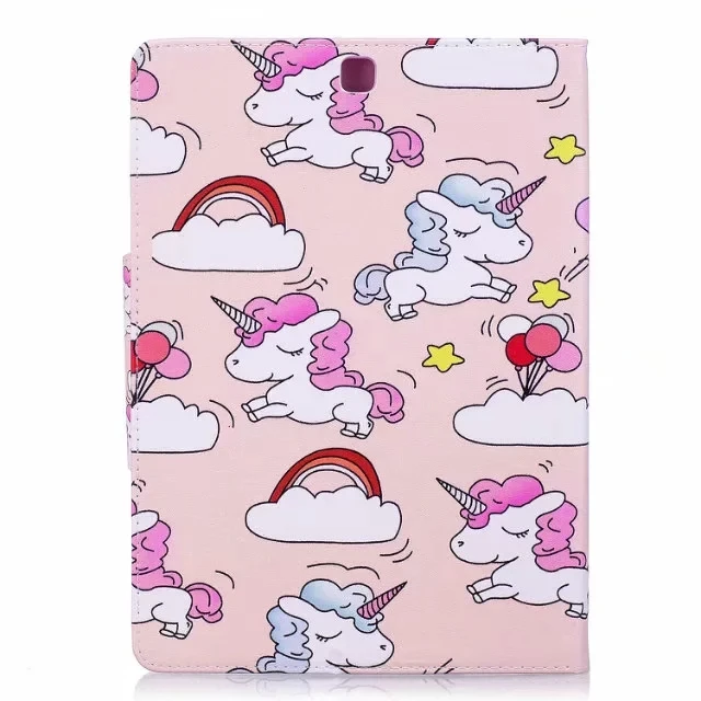 cute unicorn cover for samsung galaxy tab s2 9 7 case tablet cover funda for samsung galaxy tab s2 9 7 t810 t813 t815 t819 9 7 free global shipping