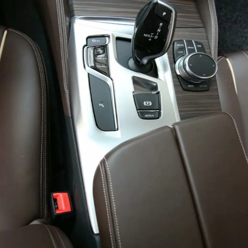 Наклейка на панель центральной консоли переключения передач для BMW 5 серии G30 2018 |