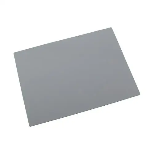 Gray 1 шт. 11*8*0,04 дюймов квадратный Гладкий Силиконовый Подкладка держатель размещение коврик кухонные принадлежности коврик толстый - Цвет: Gray