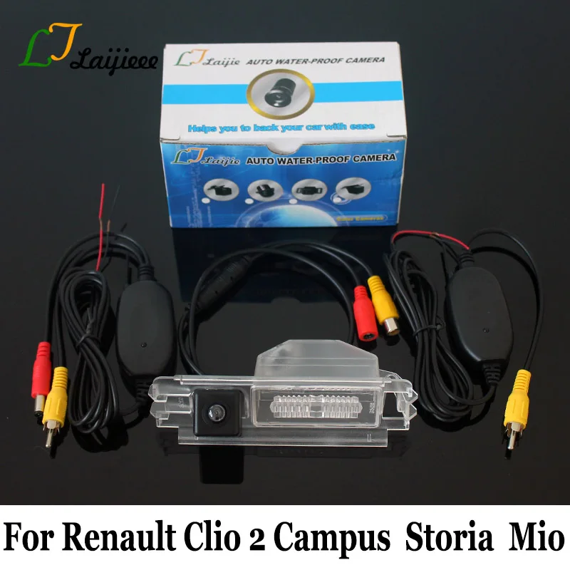 

Для Renault Clio 2 Campus Storia Mio Symbol I Thalia/HD CCD камера заднего вида ночного видения автомобиля/Автомобильная беспроводная камера заднего вида