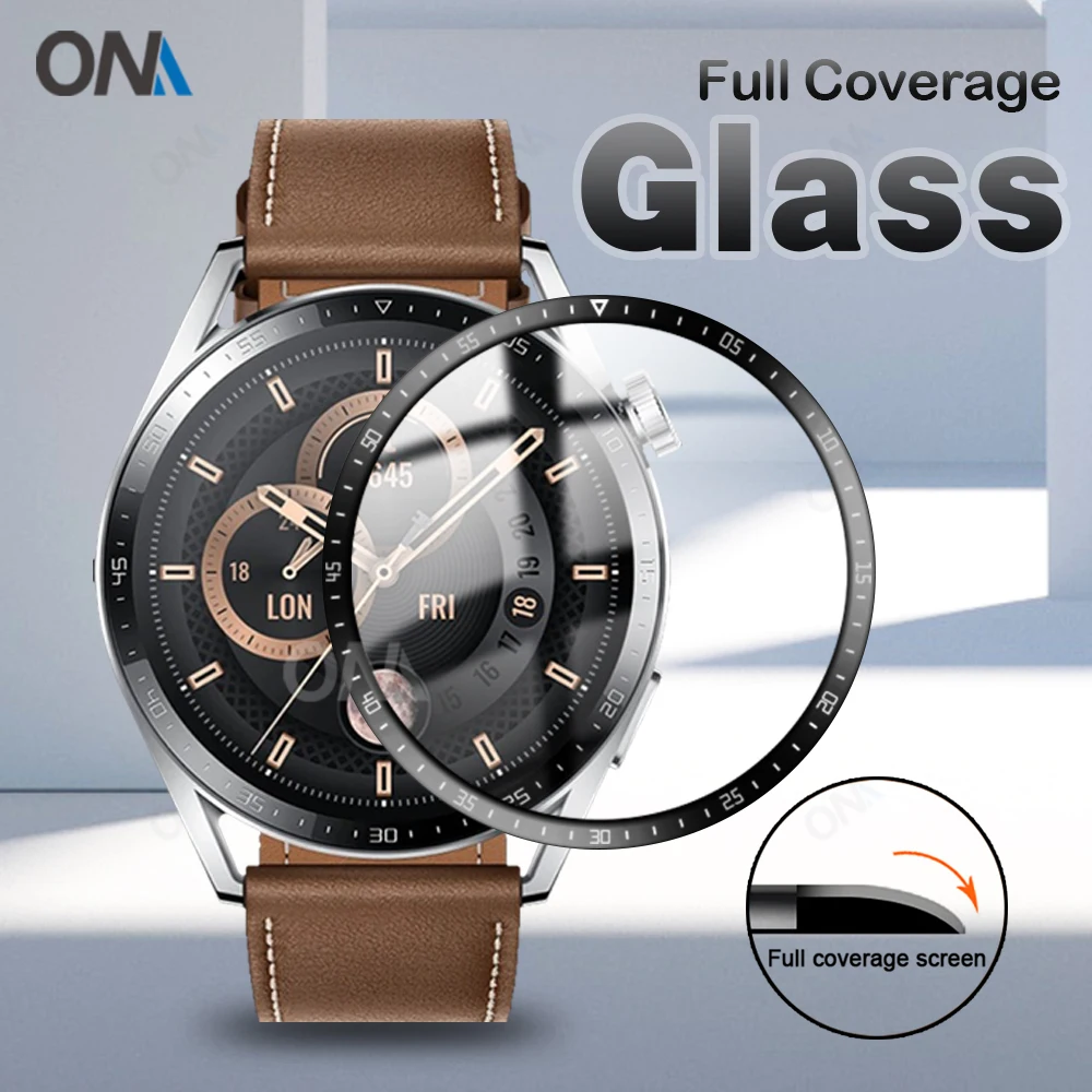 

Полное покрытие закаленное стекло Защита экрана для Huawei Watch GT 3 2 Pro 46 мм GT 2E GT2E Sports 9H защитная пленка аксессуары