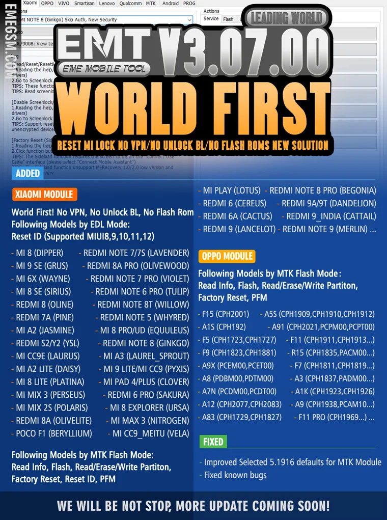 EMT EME Mobile Tool стандартная лицензия (BST DONGLE обновленная версия) для China мобильный