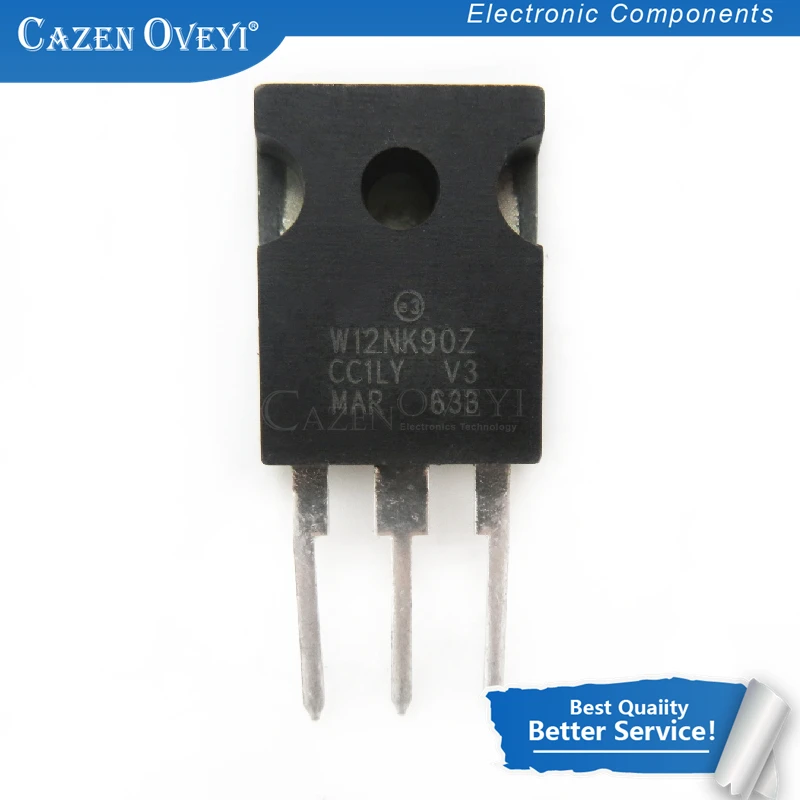 1 шт. / Лот W12NK90Z STW12NK90Z 12A 900V TO247 в наличии|12 v| |