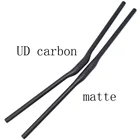 Полный UD углеродное волокно 3 градуса или 9 градусов MTB фотогорный велосипед 0 мм Подъем бар Clanp 31,8 мм матовый