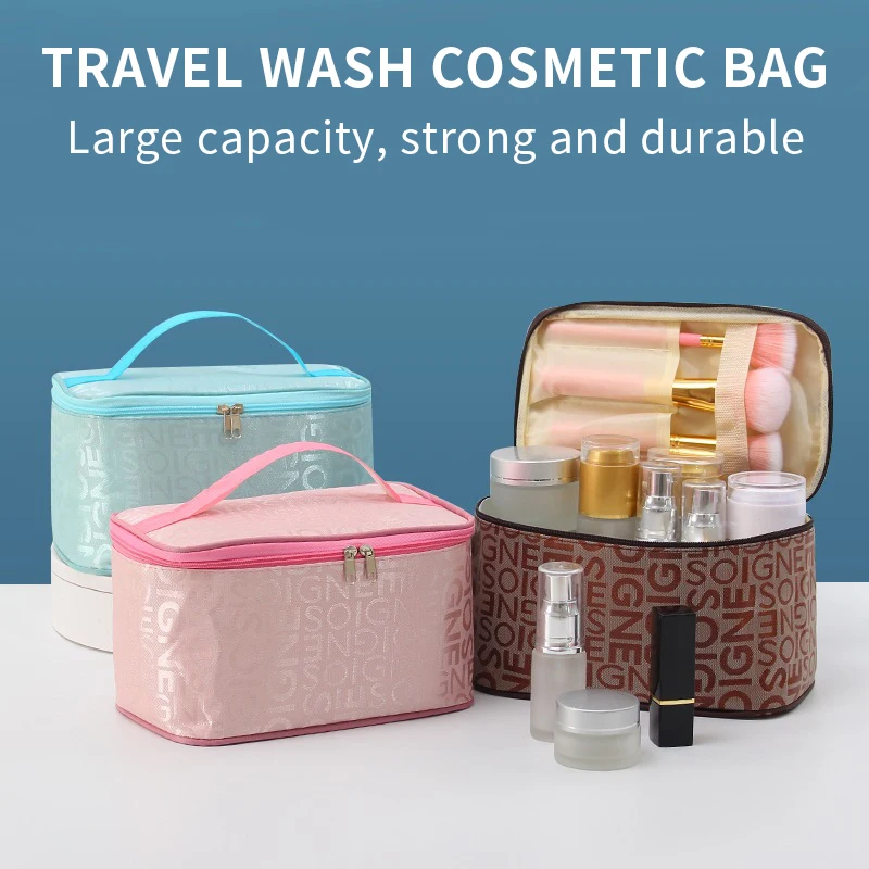 Reusable Cosmetic Storage Bag for Shower Women