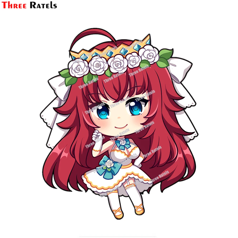 Three Ratels D395 Akeno Rias Chibi High School DVD Stickers And Decals For Girls |