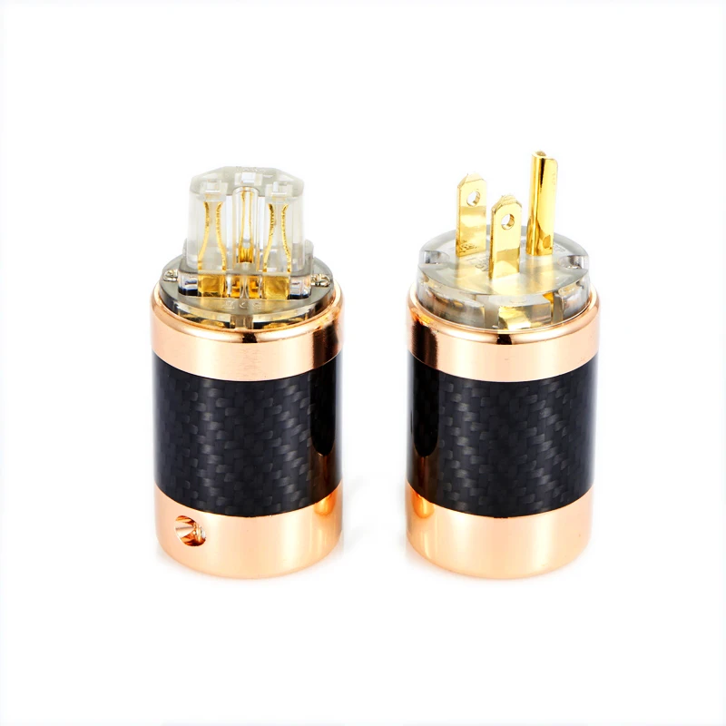 Furutech шампанское золото NCF углеродного волокна с покрытием из чистой меди Hi-Fi fancier