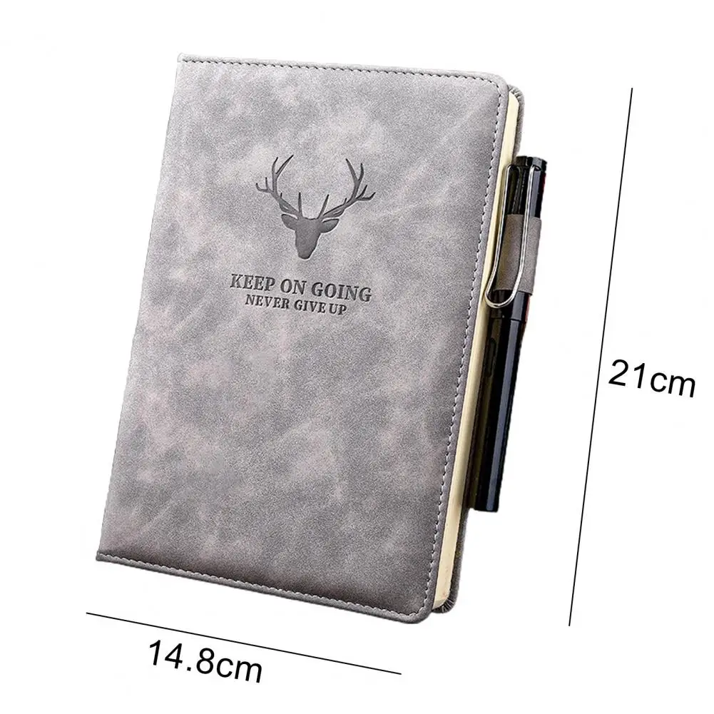 

360 Pages A5 Faux Leather Thick Business Notebook Sketch Journal Diary with Pen