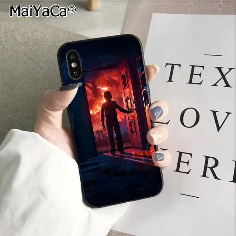 2 MaiYaCa ТВ Финн вольфхард странные вещи Модный чехол для телефона Apple iphone 11 pro 8 7 66S Plus X 5s SE XS XR XS MAX fundas - Цвет: 2