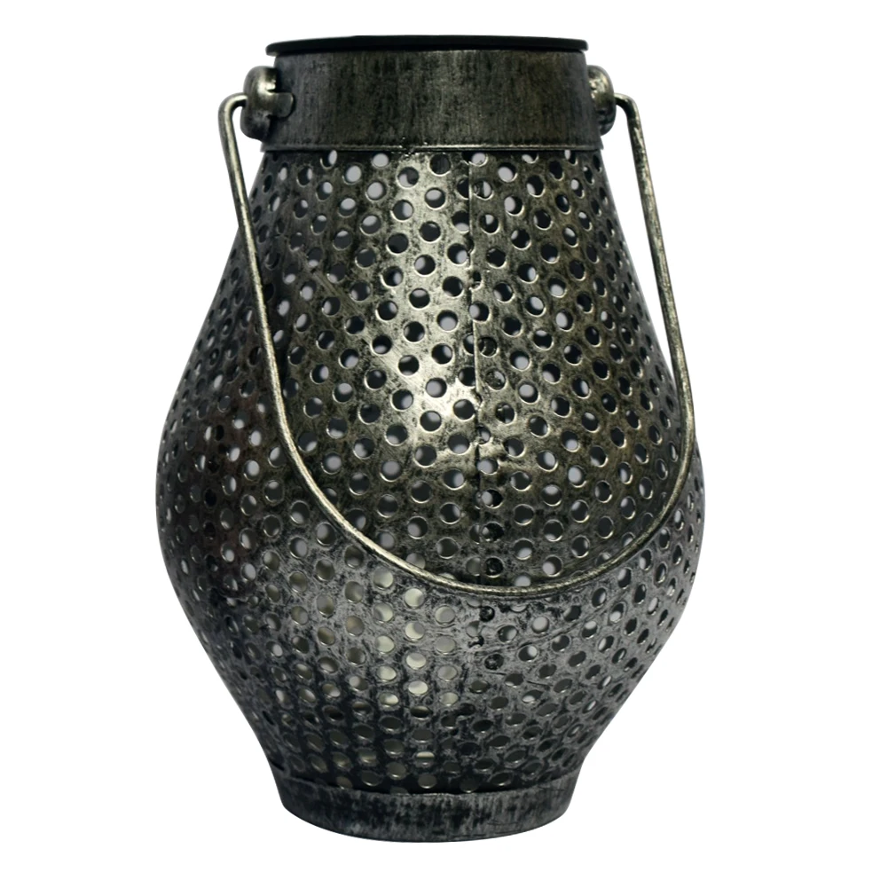 LED Solar Light Outdoor Hanging Branches Sunlight Waterproof Wrought Iron Hollow Projector Sensor Lamp Garden Decoration | Освещение