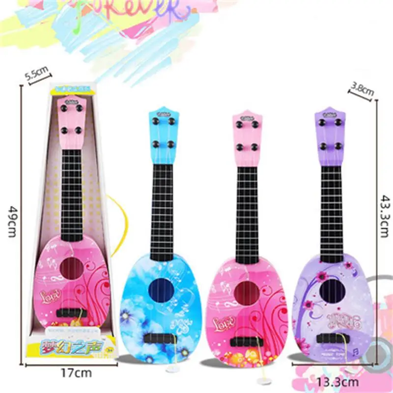 Мини-симулятор укулеле может играть в головоломку просвещение музыкальный